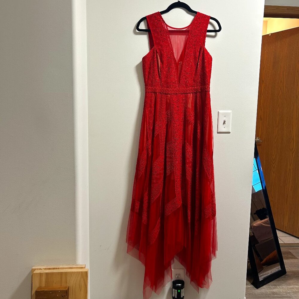 BCBG Red Maxi Dress